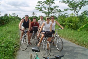 Family Cycling The Mekong 3 Days / 2 Nighs