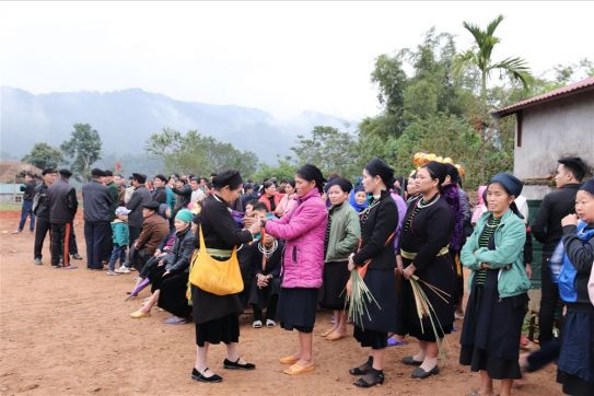 Long Tong Festival of the Tay ethnic group in Ha Giang - A unique festival going down to the fields